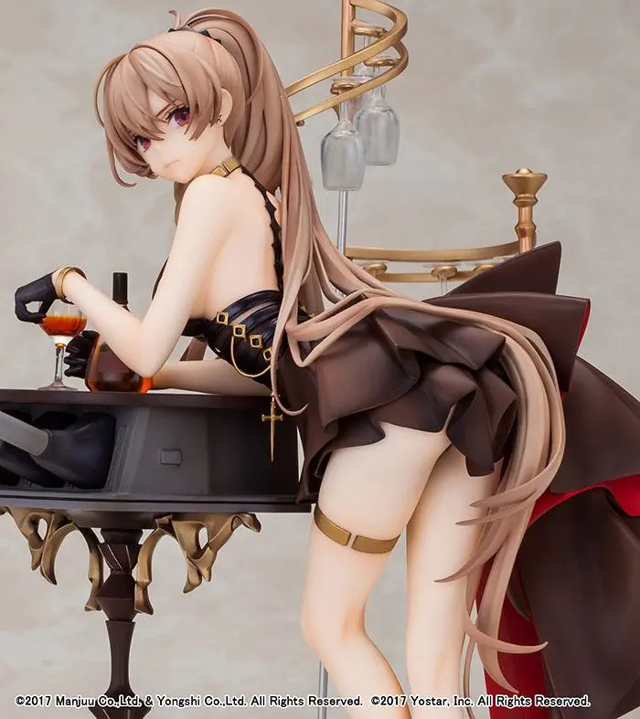 Azur Lane 1/7 Jean Bart Dress Ver. PVC szobor figura 26 cm termékfotó