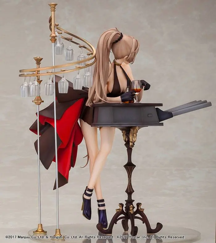 Azur Lane 1/7 Jean Bart Dress Ver. PVC szobor figura 26 cm termékfotó