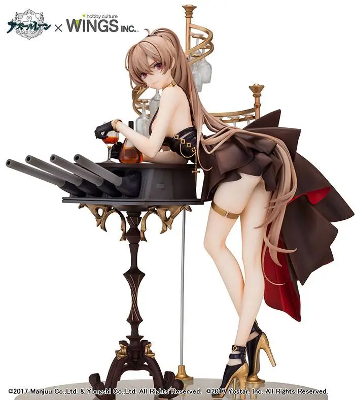 Azur Lane 1/7 Jean Bart Dress Ver. PVC szobor figura 26 cm termékfotó
