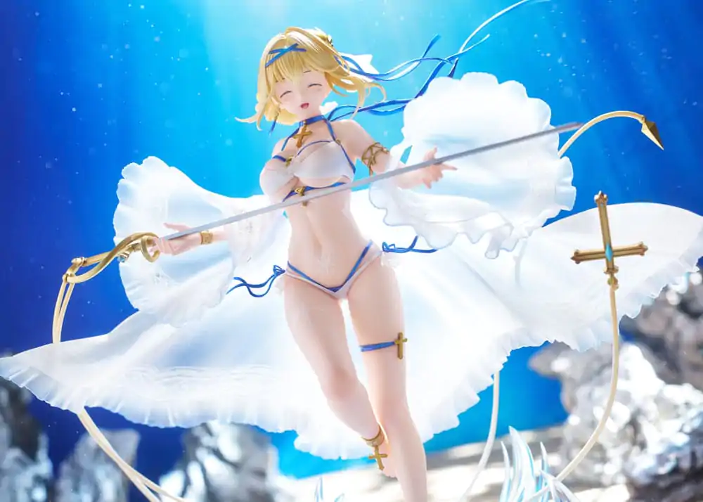 Azur Lane 1/7 Jeanne D'Arc Saintess of the Sea AmiAmi Limitált kiadás PVC szobor figura 26 cm termékfotó