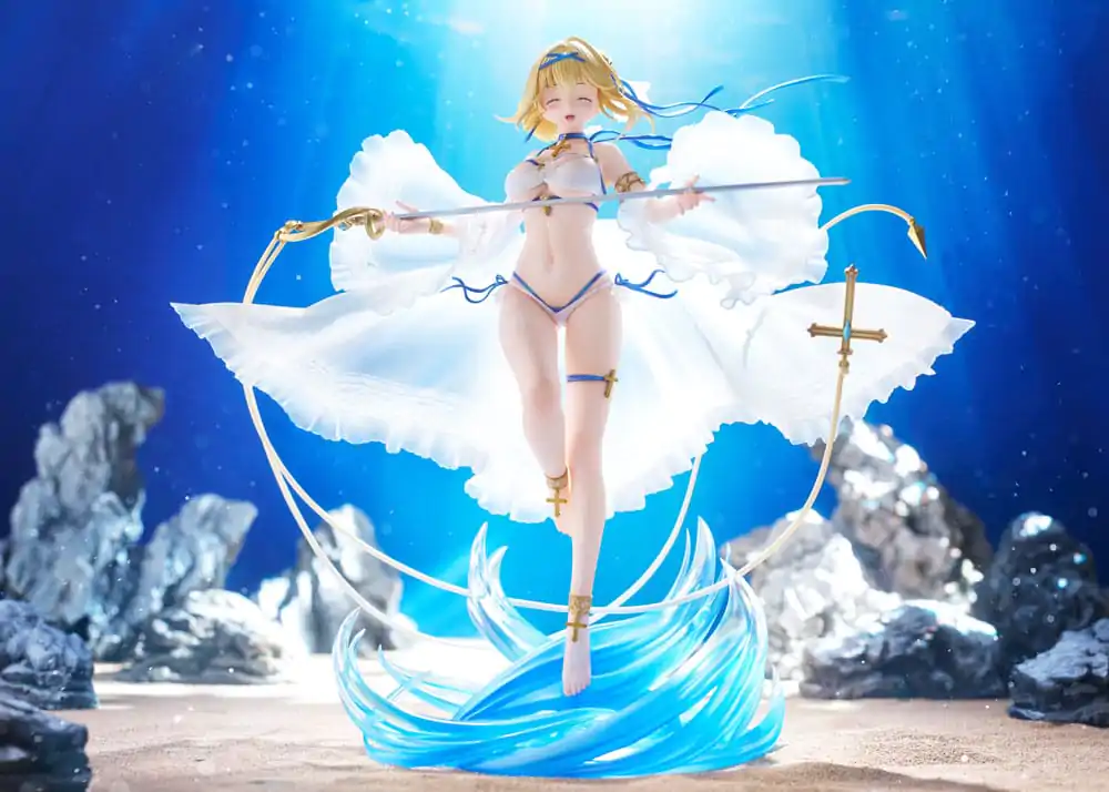 Azur Lane 1/7 Jeanne D'Arc Saintess of the Sea AmiAmi Limitált kiadás PVC szobor figura 26 cm termékfotó