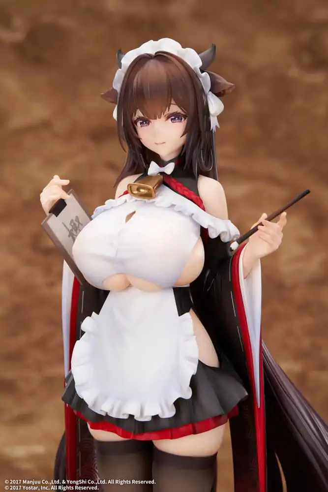Azur Lane 1/7 Kashino Tsumazuki Trouble Maid Ver. PVC szobor figura 26 cm termékfotó