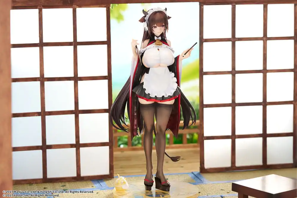 Azur Lane 1/7 Kashino Tsumazuki Trouble Maid Ver. PVC szobor figura 26 cm termékfotó