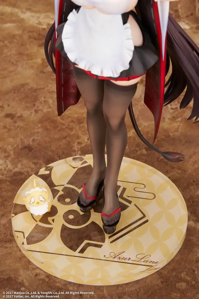 Azur Lane 1/7 Kashino Tsumazuki Trouble Maid Ver. PVC szobor figura 26 cm termékfotó