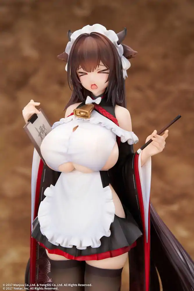 Azur Lane 1/7 Kashino Tsumazuki Trouble Maid Ver. PVC szobor figura 26 cm termékfotó