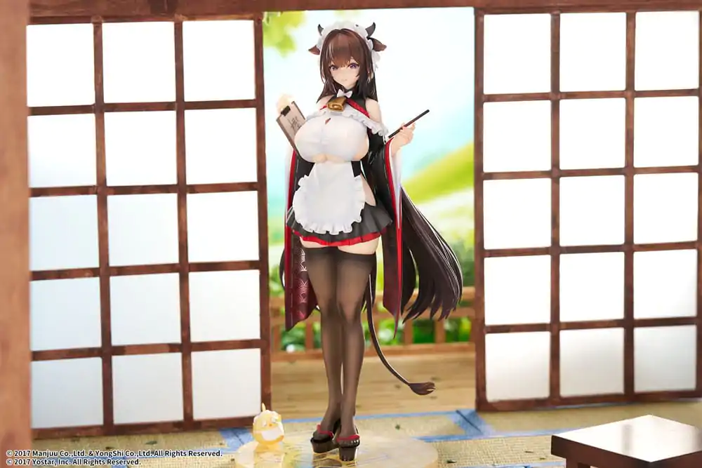 Azur Lane 1/7 Kashino Tsumazuki Trouble Maid Ver. PVC szobor figura 26 cm termékfotó