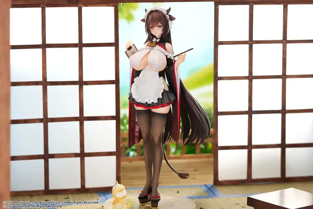 Azur Lane 1/7 Kashino Tsumazuki Trouble Maid Ver. PVC szobor figura 26 cm termékfotó