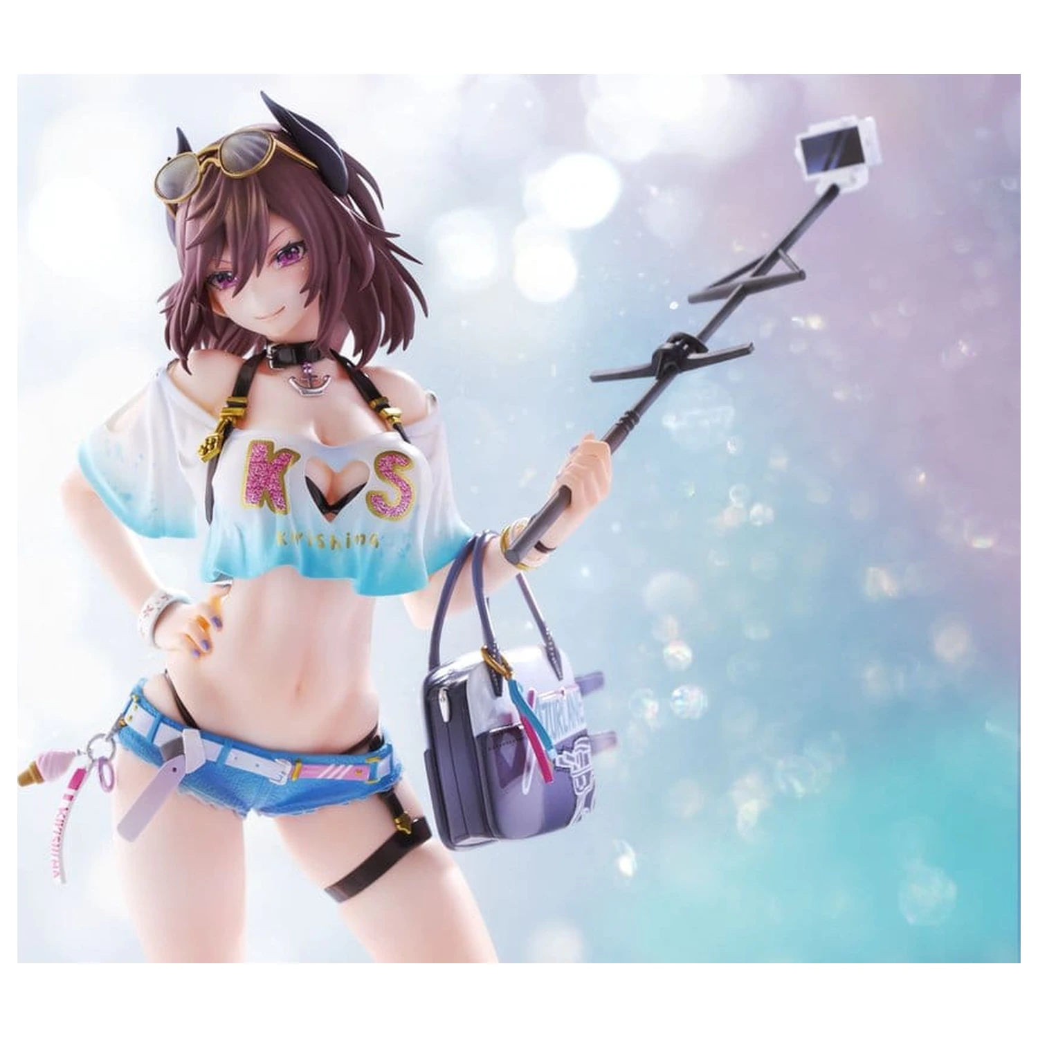 Azur Lane 1/7 Kirishima Bravely Summer TF edition PVC figura 28 cm termékfotó