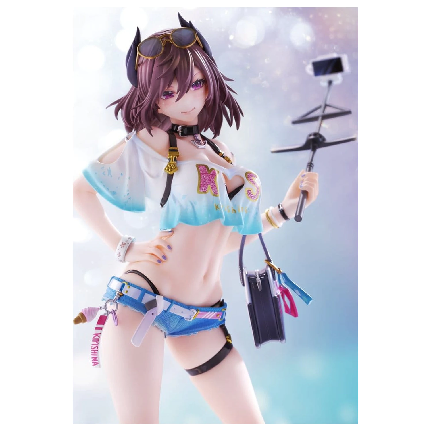 Azur Lane 1/7 Kirishima Bravely Summer TF edition PVC figura 28 cm termékfotó
