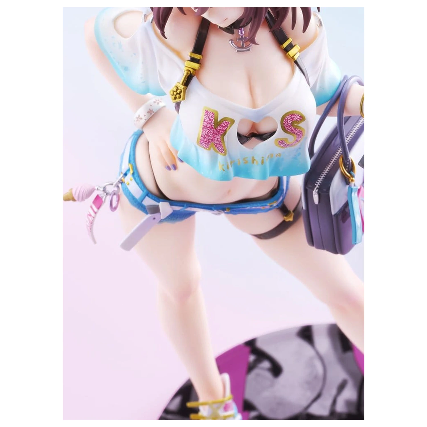 Azur Lane 1/7 Kirishima Bravely Summer TF edition PVC figura 28 cm termékfotó