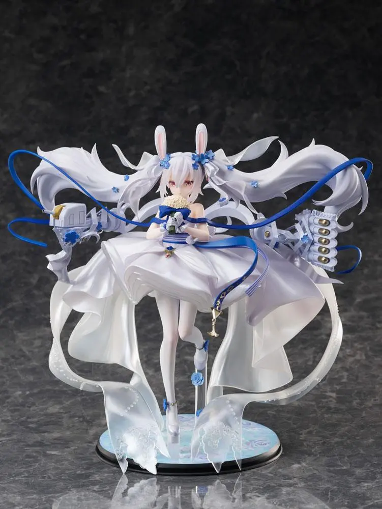 Azur Lane 1/7 Laffey White Rabbit's Oath PVC szobor figura 24 cm termékfotó