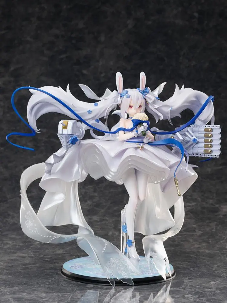 Azur Lane 1/7 Laffey White Rabbit's Oath PVC szobor figura 24 cm termékfotó