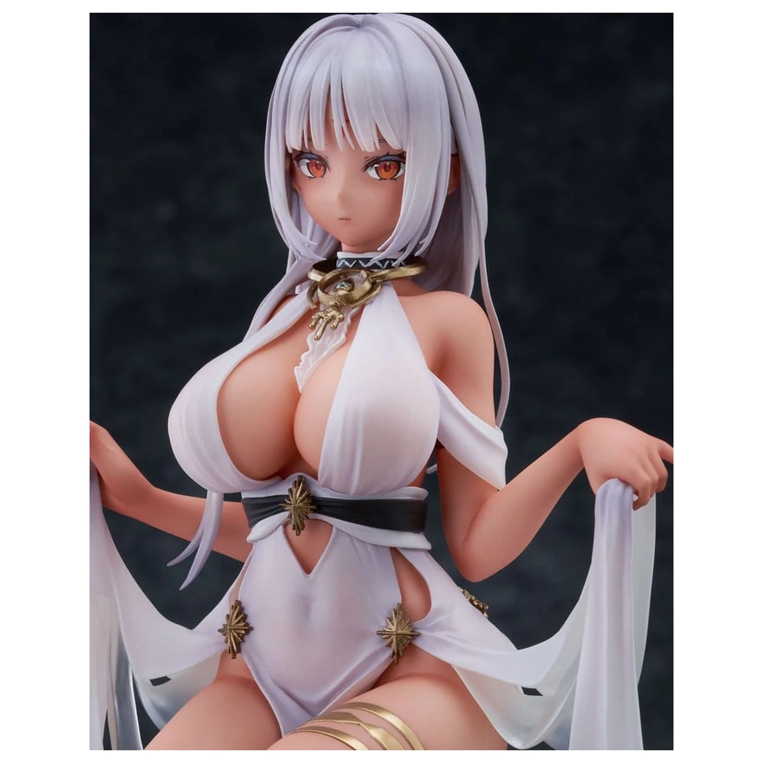 Azur Lane 1/7 Massachucsomagts - Dressed to Impress - AmiAmi PVC figura Limitált kiadás 23 cm termékfotó