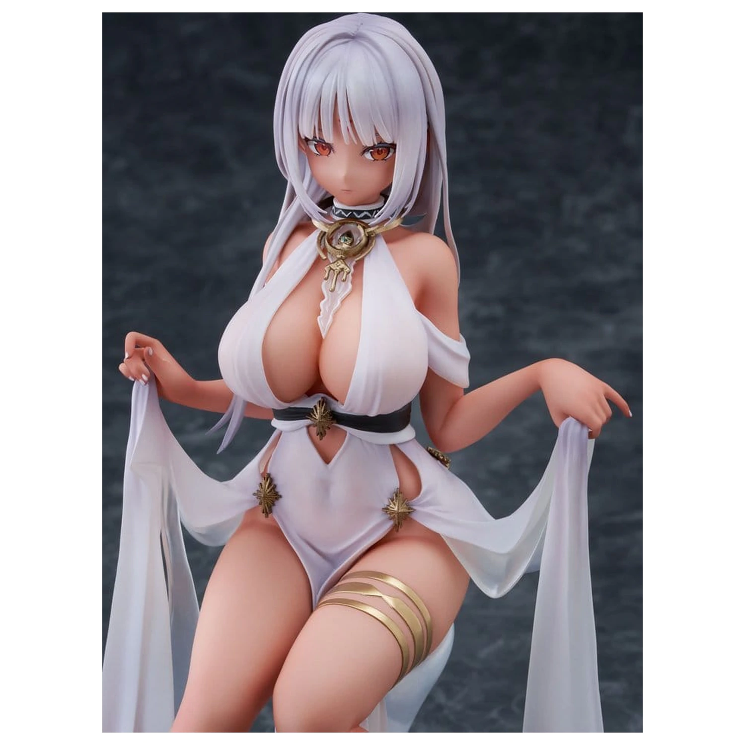 Azur Lane 1/7 Massachucsomagts - Dressed to Impress - AmiAmi PVC figura Limitált kiadás 23 cm termékfotó