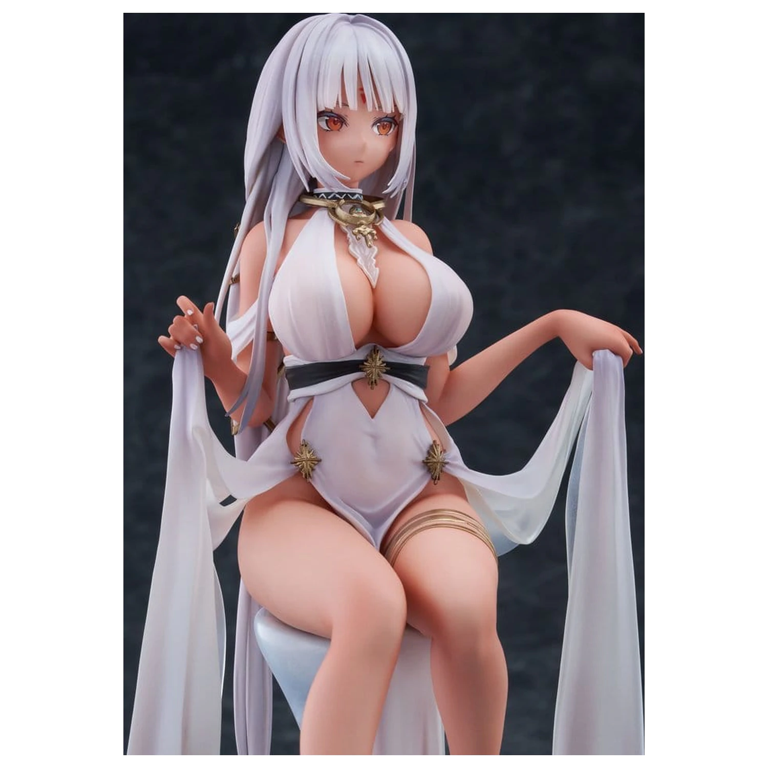 Azur Lane 1/7 Massachucsomagts - Dressed to Impress - AmiAmi PVC figura Limitált kiadás 23 cm termékfotó