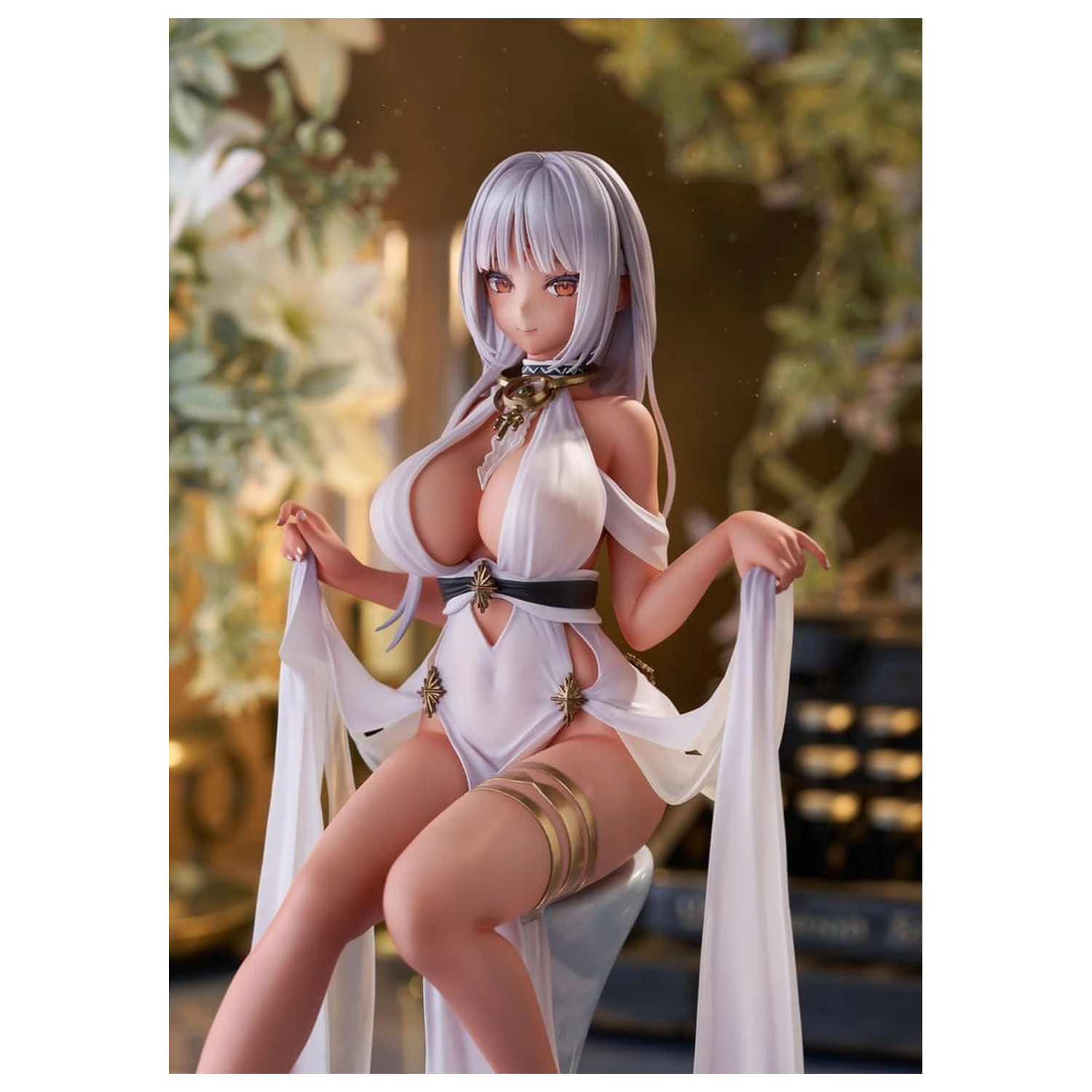 Azur Lane 1/7 Massachucsomagts - Dressed to Impress - AmiAmi PVC figura Limitált kiadás 23 cm termékfotó