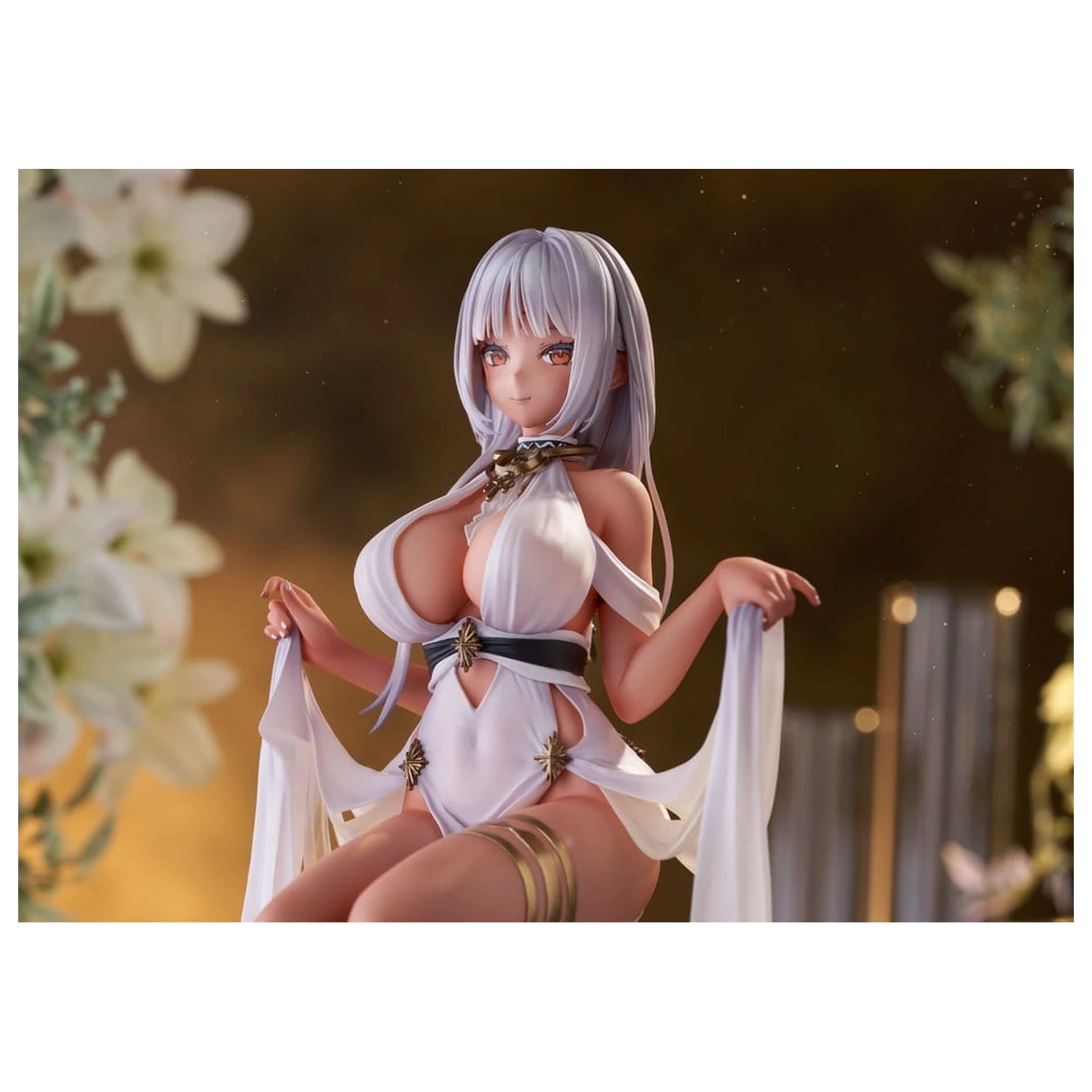 Azur Lane 1/7 Massachucsomagts - Dressed to Impress - AmiAmi PVC figura Limitált kiadás 23 cm termékfotó