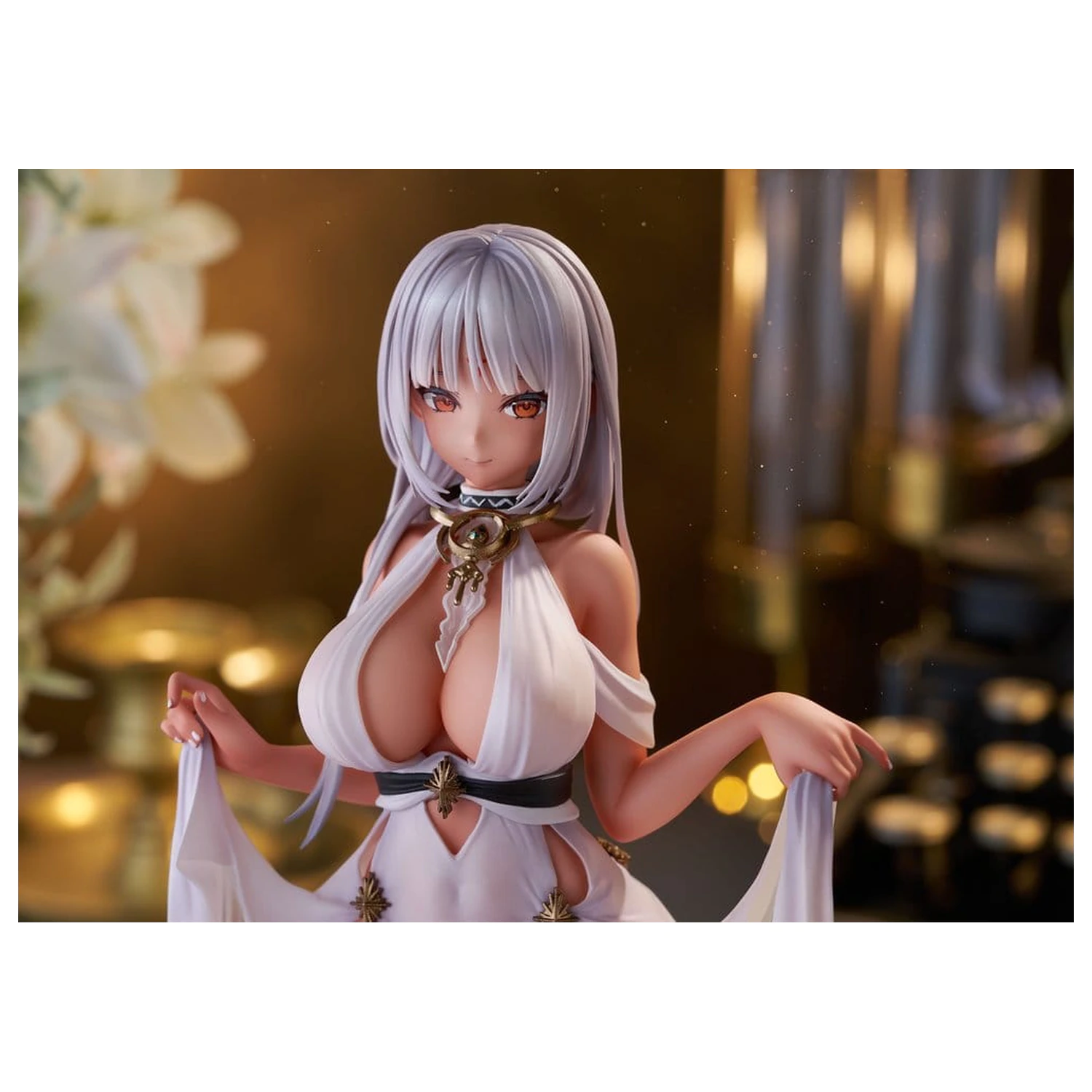 Azur Lane 1/7 Massachucsomagts - Dressed to Impress - AmiAmi PVC figura Limitált kiadás 23 cm termékfotó