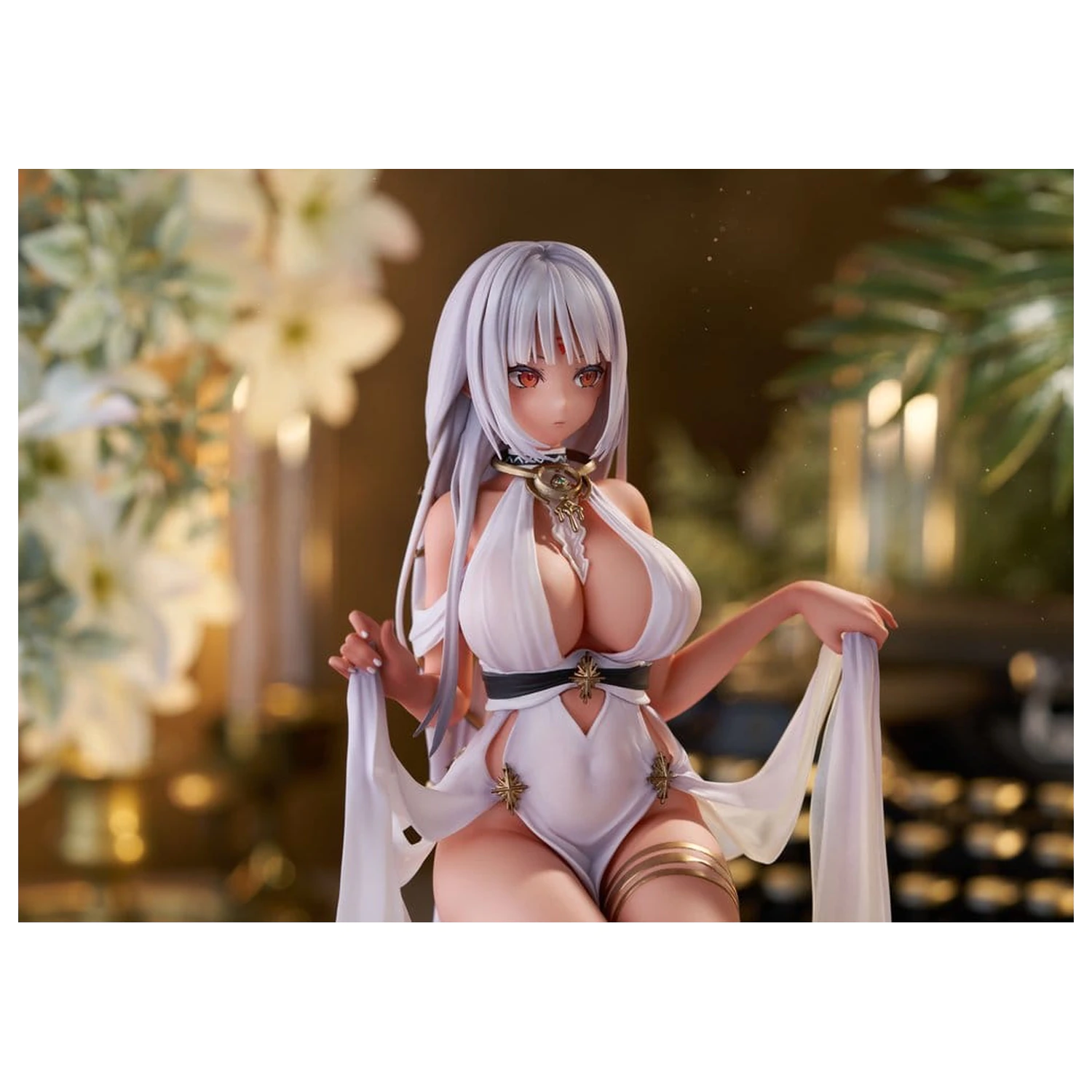 Azur Lane 1/7 Massachucsomagts - Dressed to Impress - AmiAmi PVC figura Limitált kiadás 23 cm termékfotó