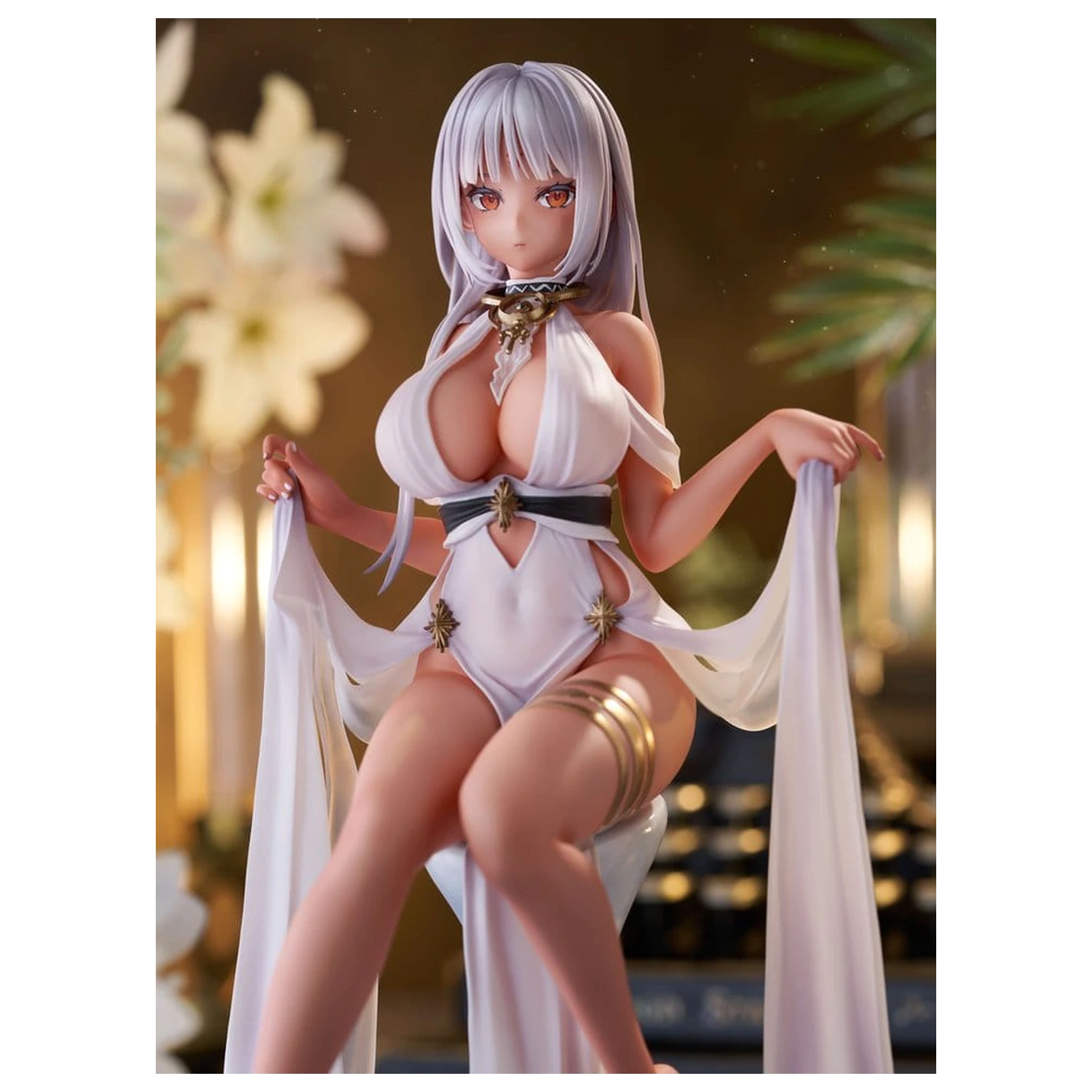 Azur Lane 1/7 Massachucsomagts - Dressed to Impress - AmiAmi PVC figura Limitált kiadás 23 cm termékfotó