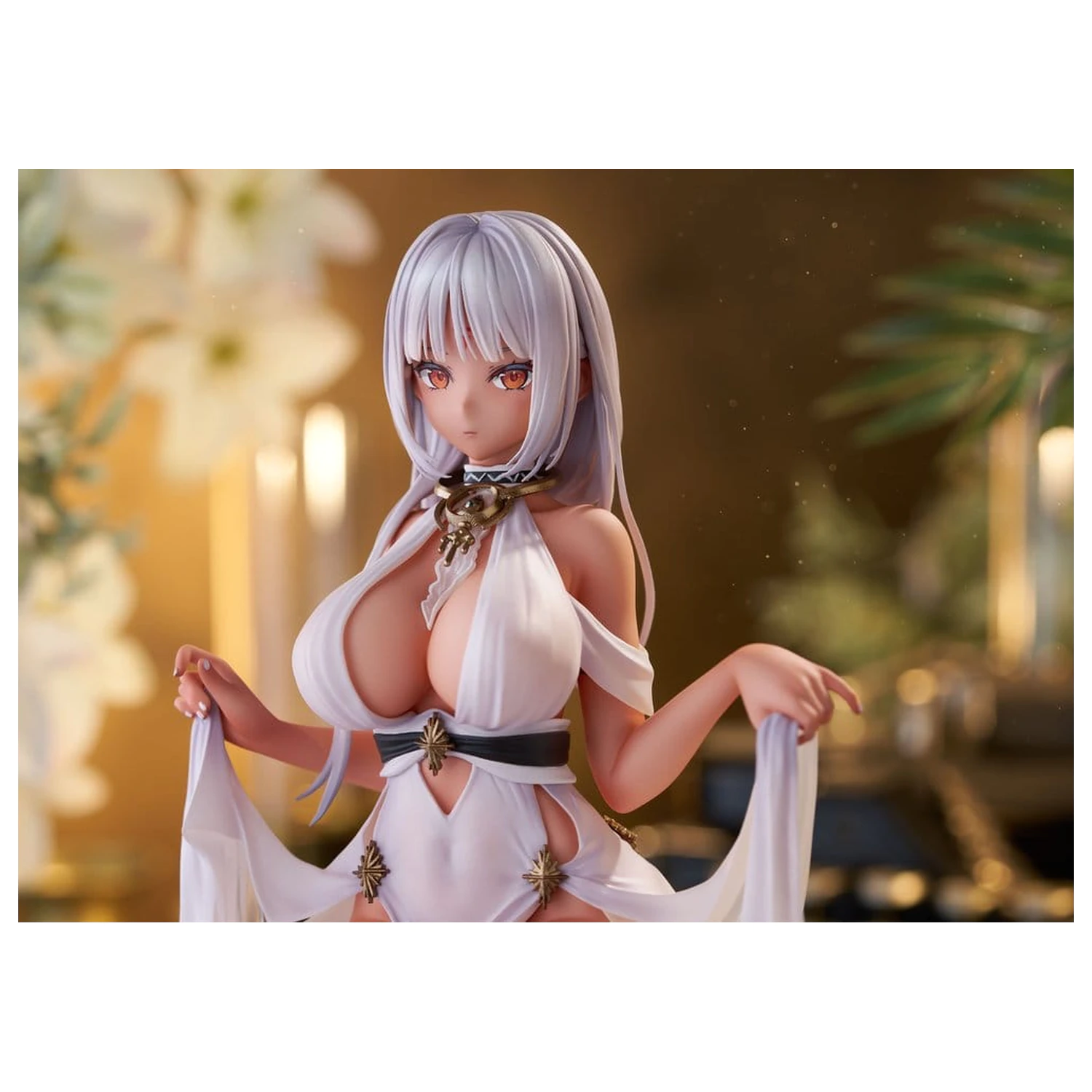 Azur Lane 1/7 Massachucsomagts - Dressed to Impress - AmiAmi PVC figura Limitált kiadás 23 cm termékfotó