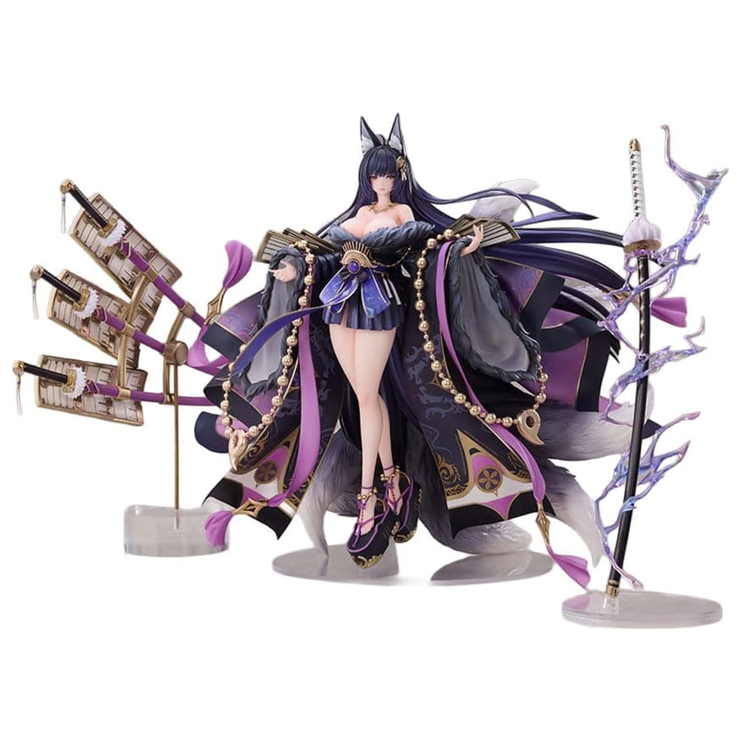 Azur Lane 1/7 Musashi Deluxe Ver. PVC szobor figura 30 cm  termékfotó