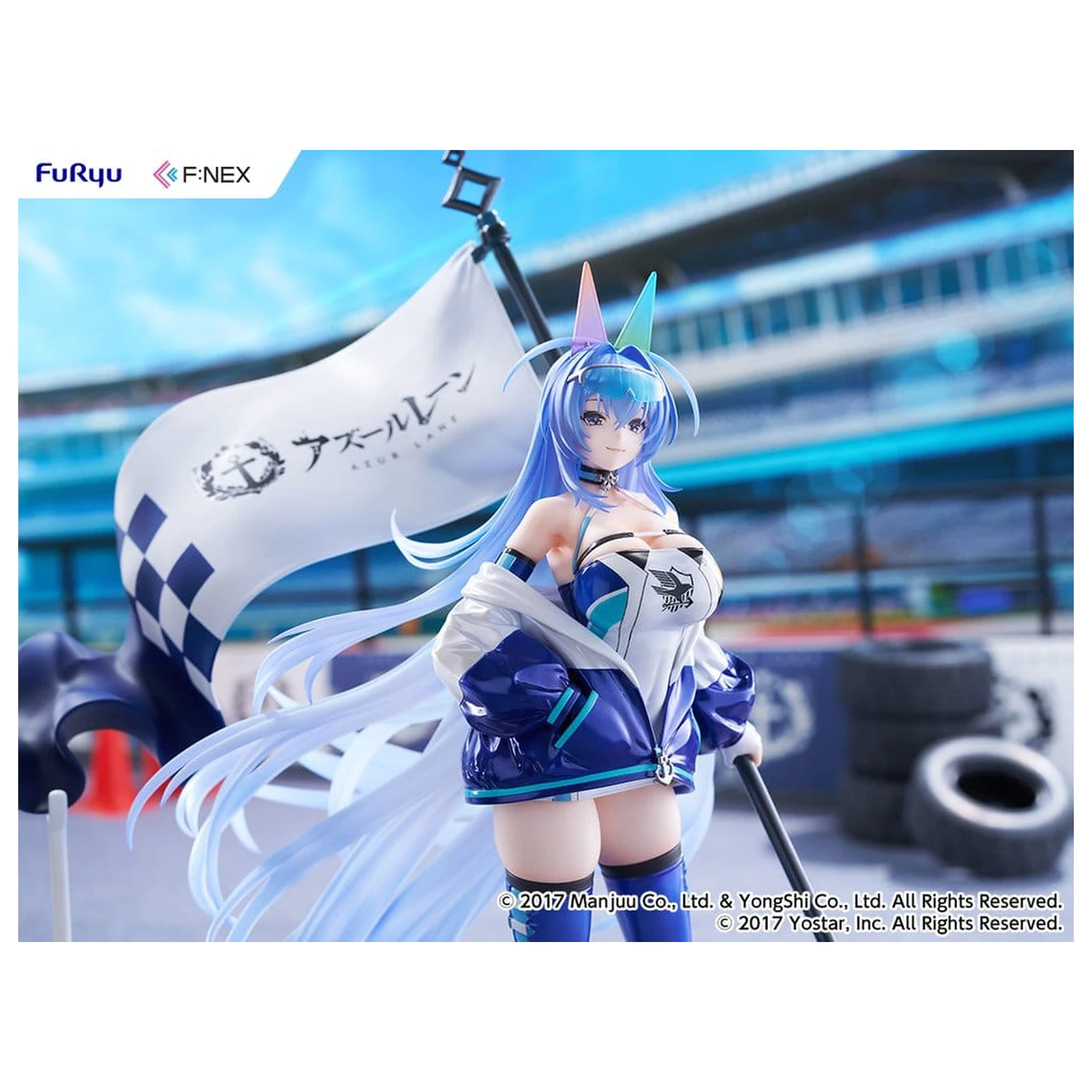Azur Lane 1/7 New Felső: IRF2024 Ver. PVC figura 30 cm termékfotó