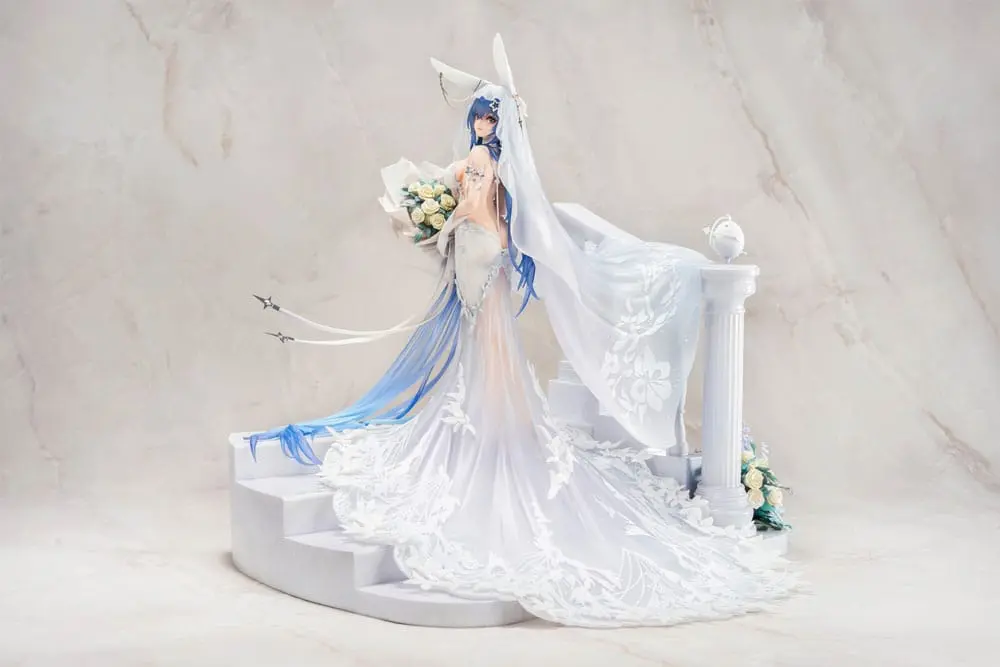 Azur Lane 1/7 New Jersey: Snow-White Ceremony Ver. PVC szobor figura 35 cm termékfotó