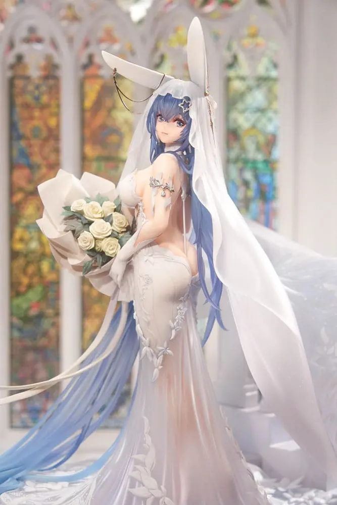 Azur Lane 1/7 New Jersey: Snow-White Ceremony Ver. PVC szobor figura 35 cm termékfotó