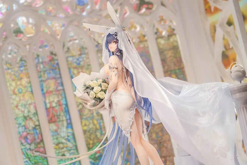 Azur Lane 1/7 New Jersey: Snow-White Ceremony Ver. PVC szobor figura 35 cm termékfotó