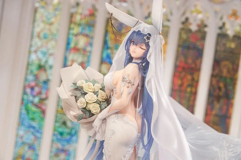 Azur Lane 1/7 New Jersey: Snow-White Ceremony Ver. PVC szobor figura 35 cm termékfotó