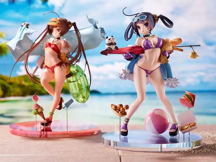 Azur Lane 1/7 Ning Hai Summer Hunger PVC szobor figura 24 cm termékfotó
