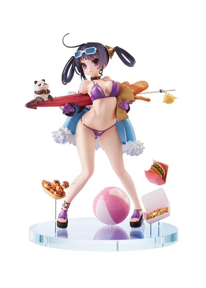 Azur Lane 1/7 Ning Hai Summer Hunger PVC szobor figura 24 cm termékfotó
