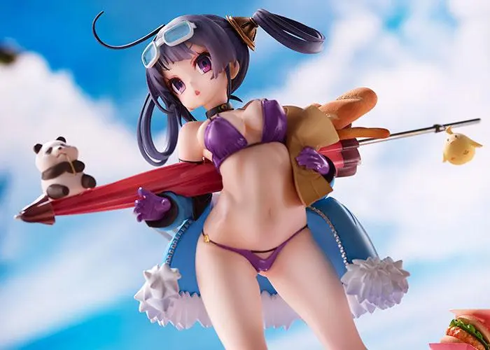 Azur Lane 1/7 Ning Hai Summer Hunger PVC szobor figura 24 cm termékfotó