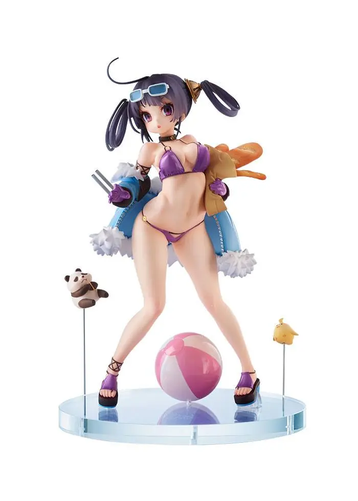 Azur Lane 1/7 Ning Hai Summer Hunger TF Edition PVC szobor figura 24 cm termékfotó
