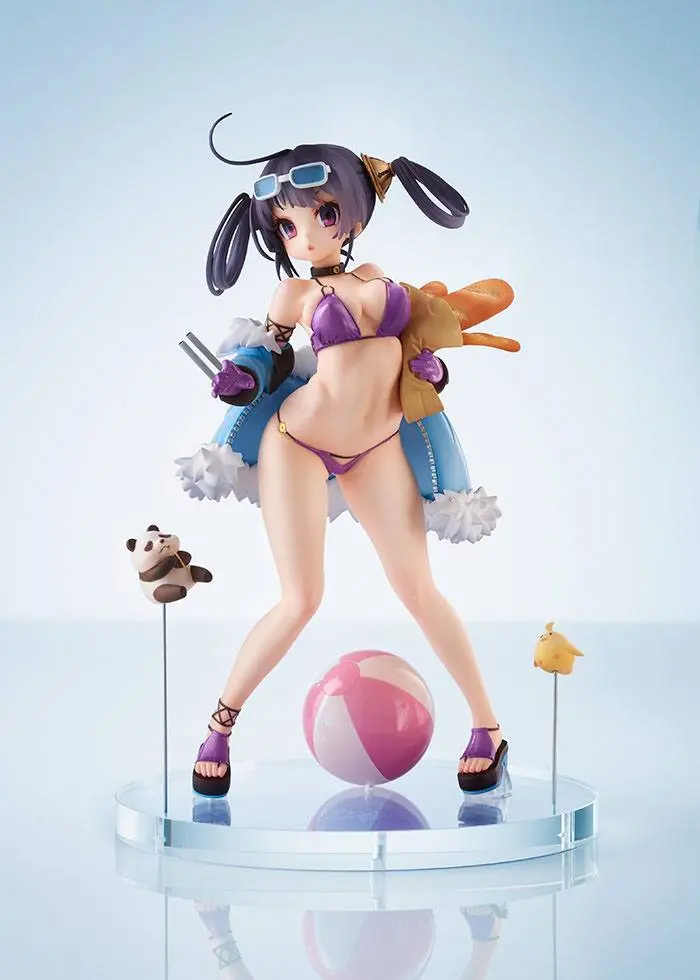 Azur Lane 1/7 Ning Hai Summer Hunger TF Edition PVC szobor figura 24 cm termékfotó