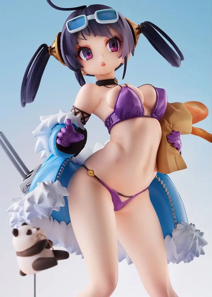 Azur Lane 1/7 Ning Hai Summer Hunger TF Edition PVC szobor figura 24 cm termékfotó