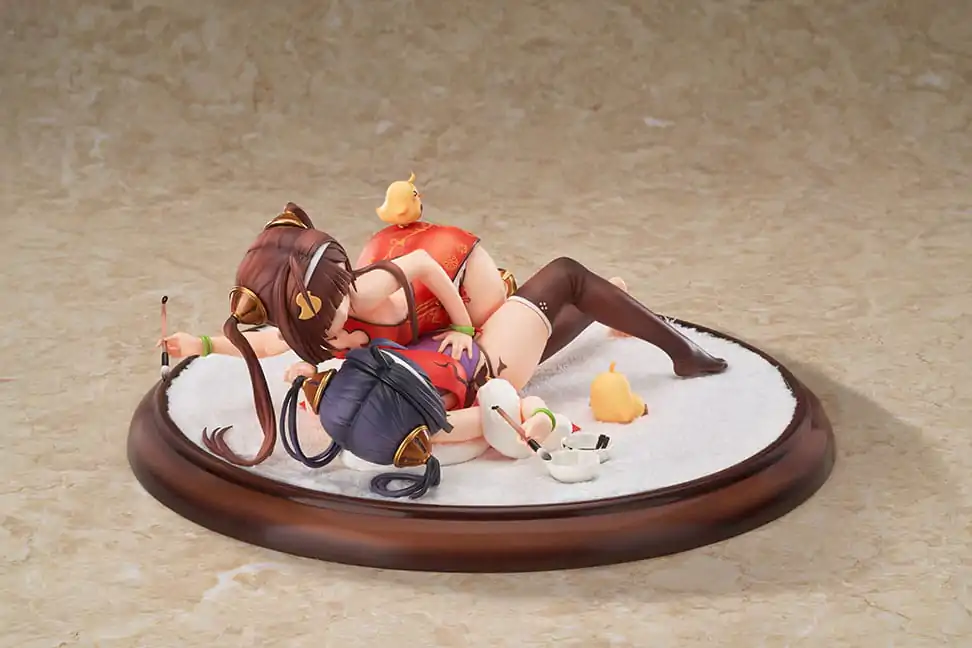 Azur Lane 1/7 Ping Hai &amp; Ning Hai PVC szobor figura 12 cm termékfotó