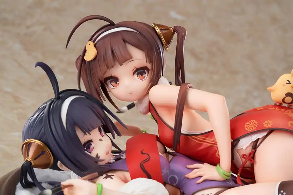 Azur Lane 1/7 Ping Hai &amp; Ning Hai PVC szobor figura 12 cm termékfotó