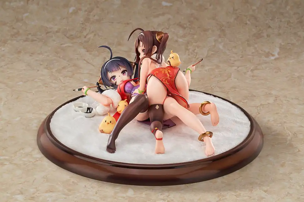 Azur Lane 1/7 Ping Hai &amp; Ning Hai PVC szobor figura 12 cm termékfotó