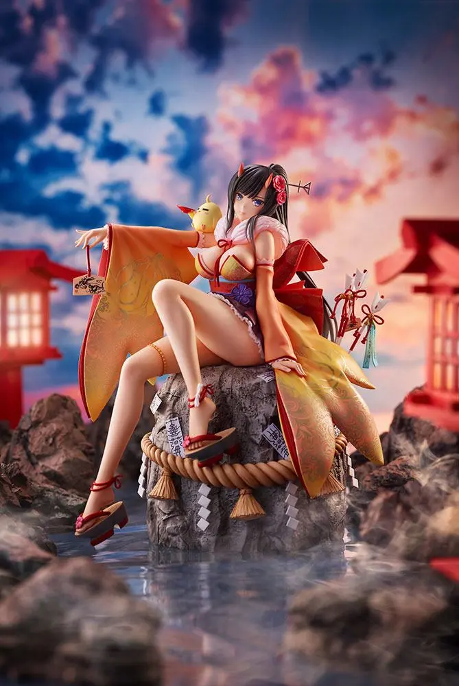 Azur Lane 1/7 Ryuuhou (Firebird's New Year Dance) PVC szobor figura 22 cm termékfotó