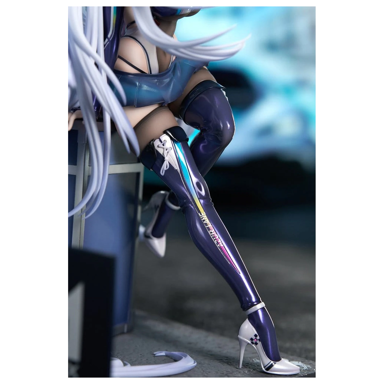 Azur Lane 1/7 Shinano Moonlit Chrome Ver. Acrylic Special Edition w/Display PVC figura 25 cm termékfotó