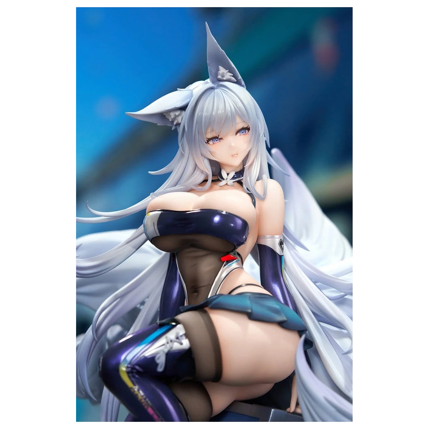 Azur Lane 1/7 Shinano Moonlit Chrome Ver. Acrylic Special Edition w/Display PVC figura 25 cm termékfotó