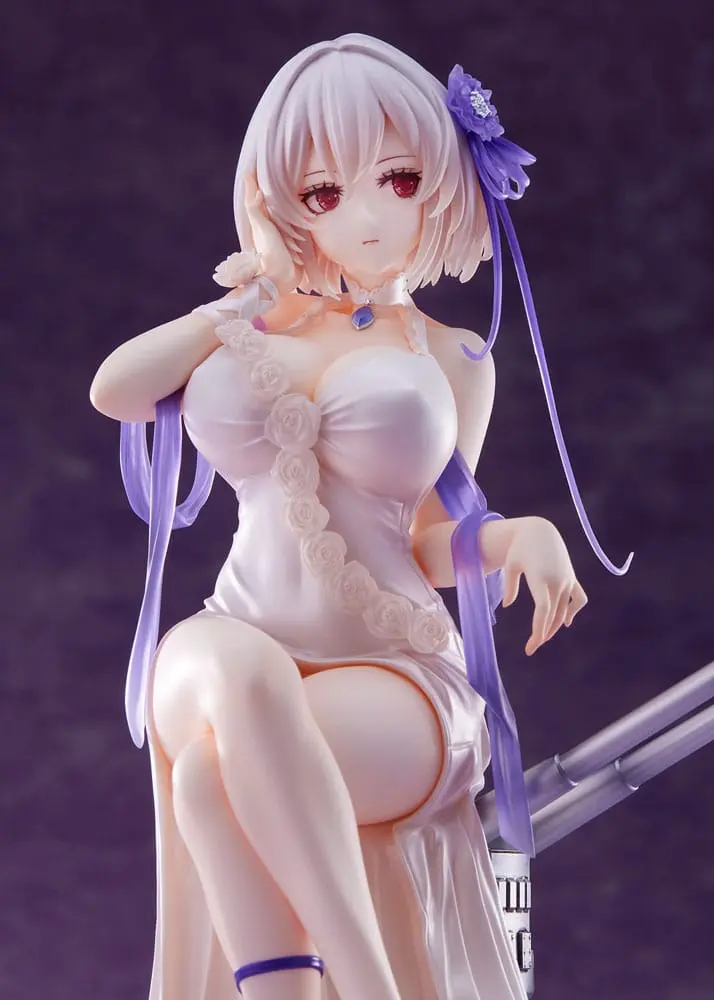 Azur Lane 1/7 Sirius White Rose DT-163 PVC szobor figura 22 cm termékfotó