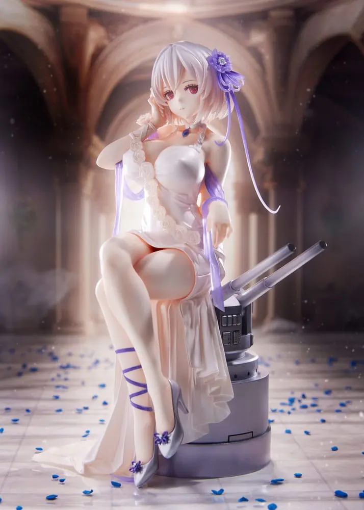 Azur Lane 1/7 Sirius White Rose DT-163 PVC szobor figura 22 cm termékfotó