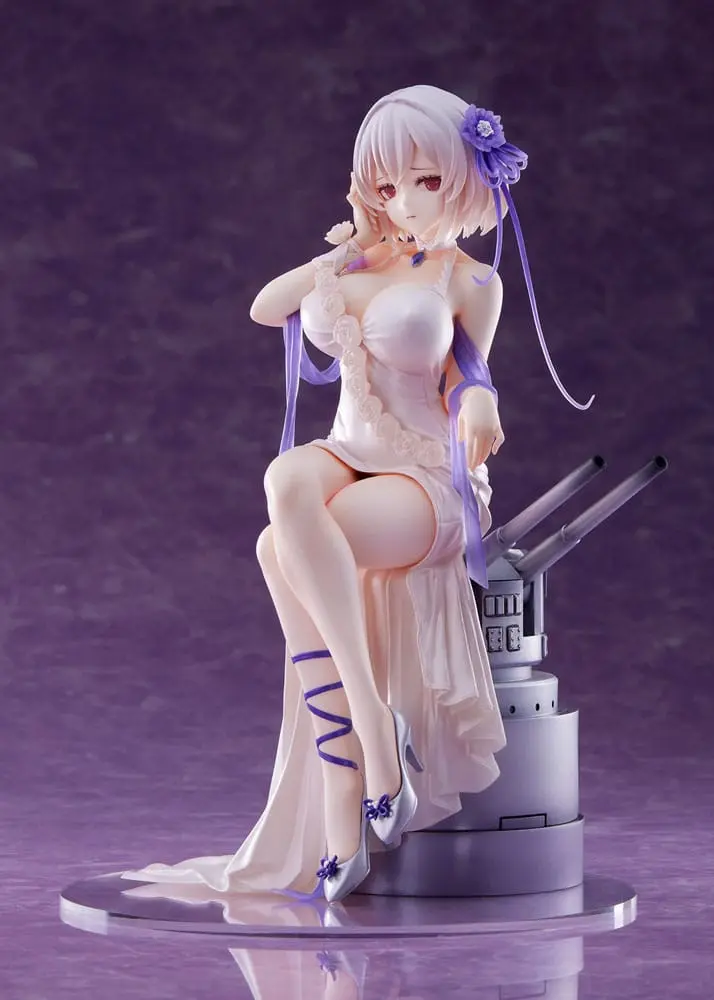 Azur Lane 1/7 Sirius White Rose DT-163 PVC szobor figura 22 cm termékfotó