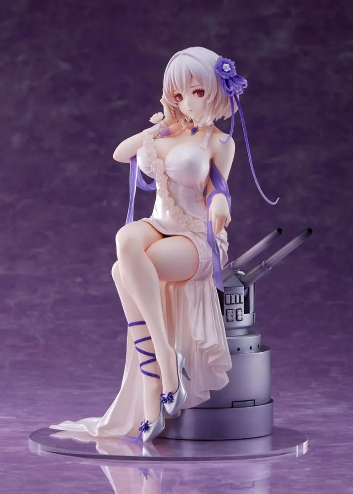 Azur Lane 1/7 Sirius White Rose DT-163 PVC szobor figura 22 cm termékfotó