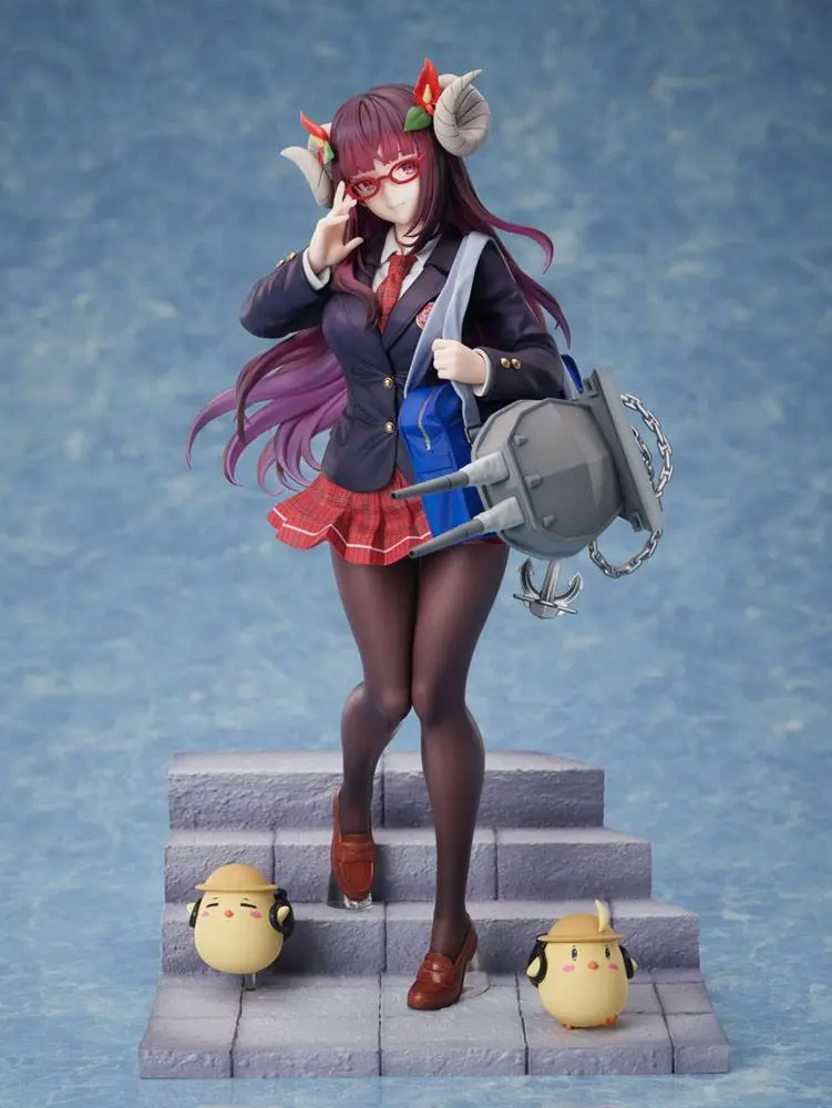 Azur Lane 1/7 Suruga Straightfaced Model Student Ver. PVC szobor figura 25 cm termékfotó