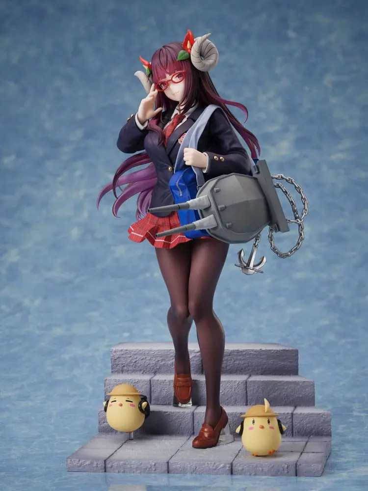 Azur Lane 1/7 Suruga Straightfaced Model Student Ver. PVC szobor figura 25 cm termékfotó