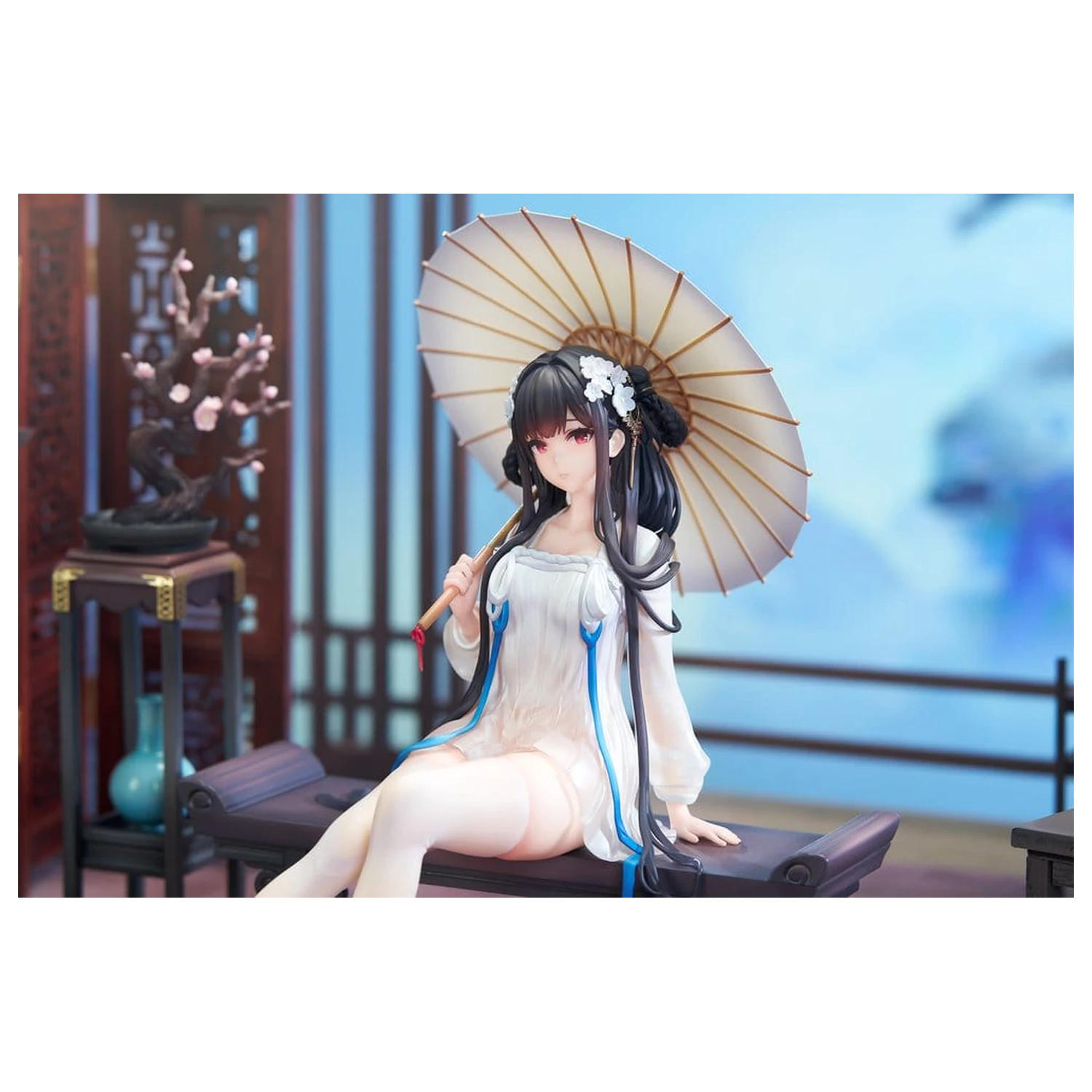 Azur Lane 1/7 Yat Sen Paragon of Celestial Grace Ver. PVC figura 22 cm termékfotó
